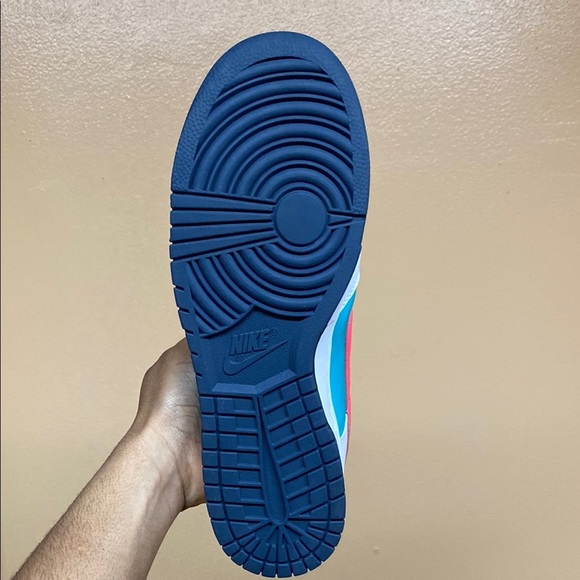 Nike Dunk Low “Dusty Cactus/Thunder Blue/White/Racer Pink/Laser Orange” - Picture 8 of 17